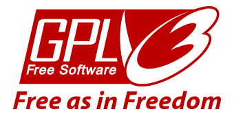 [Logo della GPL 3]